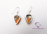 Maligano Jasper Pear Dangle Earrings