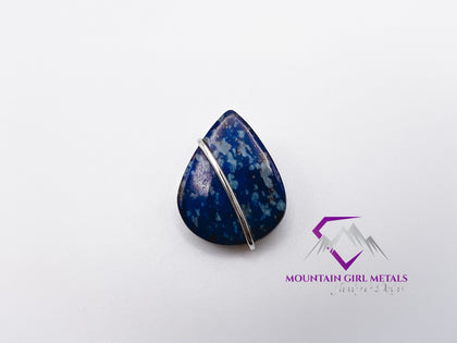 Pear Shaped Lapis Pendant