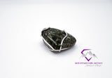 Triangular Seraphinite Pendant