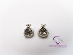 Pear Maligano Jasper Stud Earrings