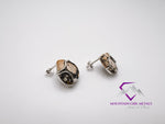 Pear Maligano Jasper Stud Earrings