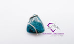 Triangle Apatite Pendant