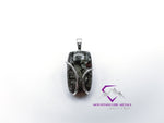 Rectangular Eudialyte Pendant