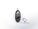 Upright Oval Hypersthene Pendant
