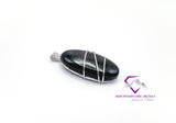 Upright Oval Hypersthene Pendant