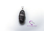 Upright Oval Hypersthene Pendant