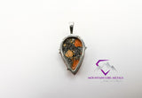 Pear Maligano Jasper Pendant