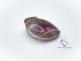 Oval Banded Fluorite Pendant