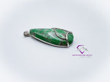 Pear Variscite Pendant
