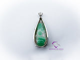 Pear Variscite Pendant