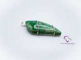 Freeform Variscite Pendant