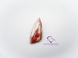 Tall Triangle Rhodochrosite Pendant
