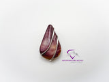 Pear Purple Spiny Oyster Pendant