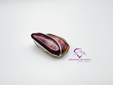 Pear Purple Spiny Oyster Pendant
