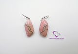 Rhodochrosite Dangle Earrings