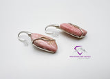 Rhodochrosite Dangle Earrings