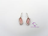 Rhodochrosite Dangle Earrings